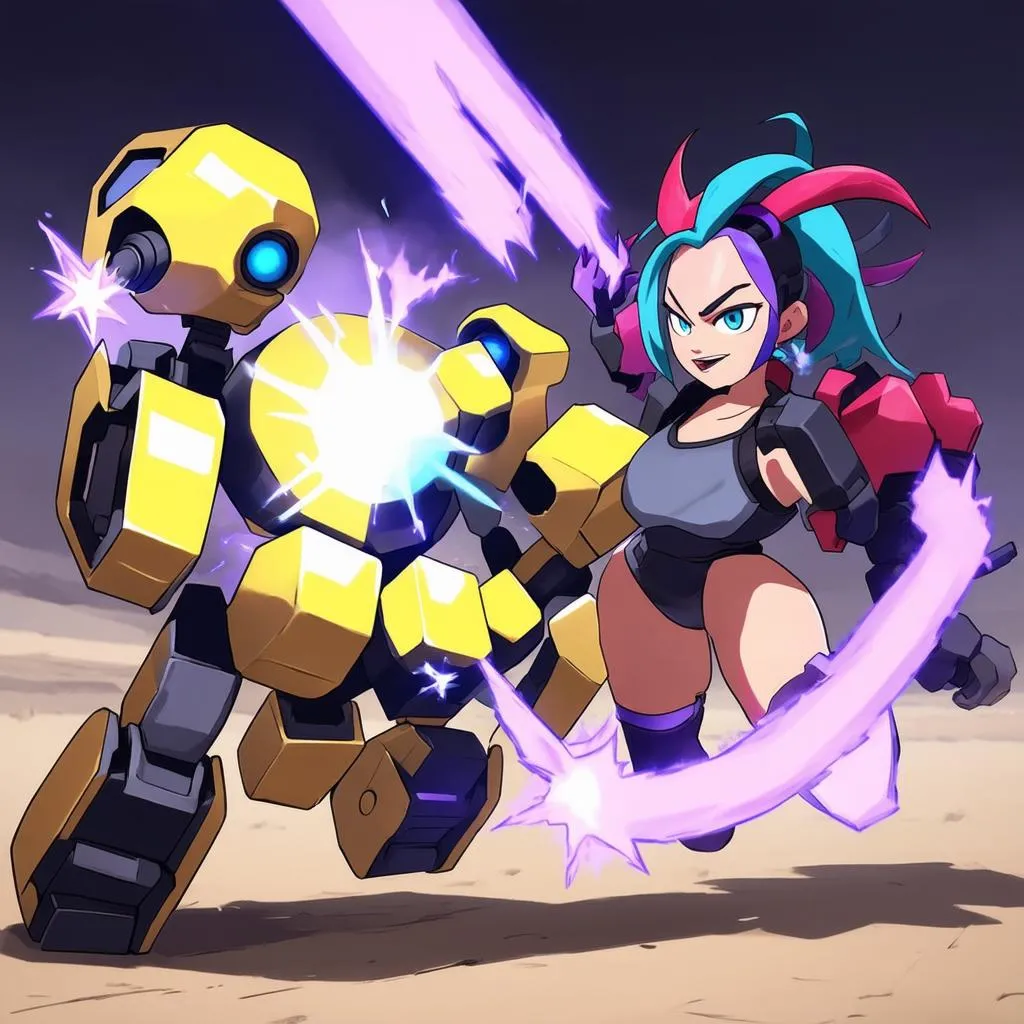 Jinx né tránh Blitzcrank