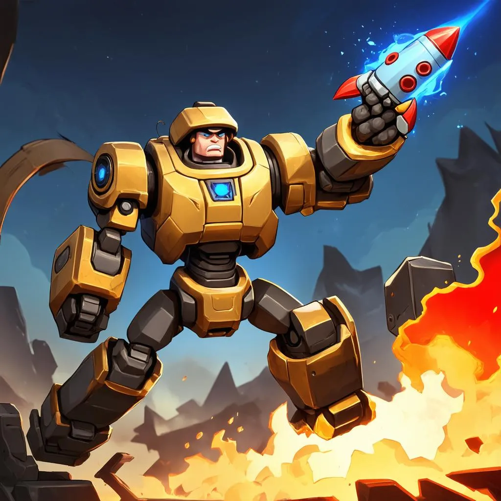 Blitzcrank Bàn Tay Hỏa Tiễn