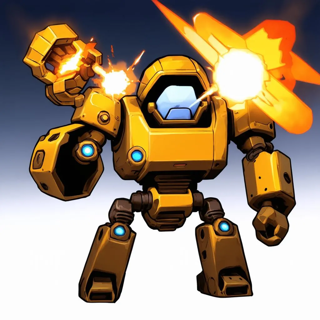 Blitzcrank sử dụng Bàn Tay Hỏa Tiễn