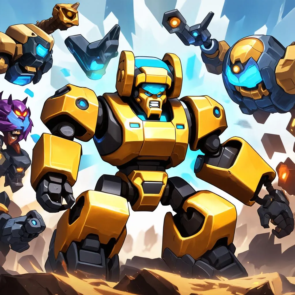 Blitzcrank Bị Vây Hãm