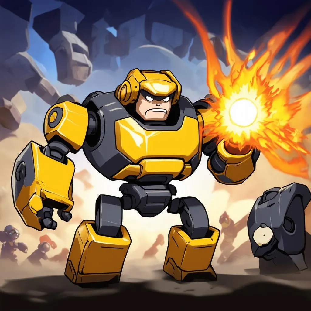 Blitzcrank giao tranh tổng