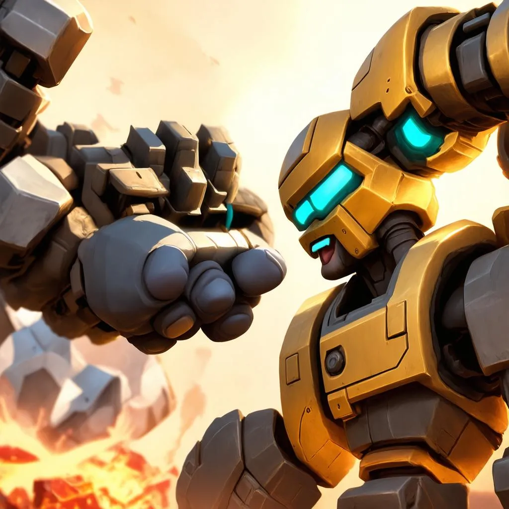 Blitzcrank kéo thần thánh