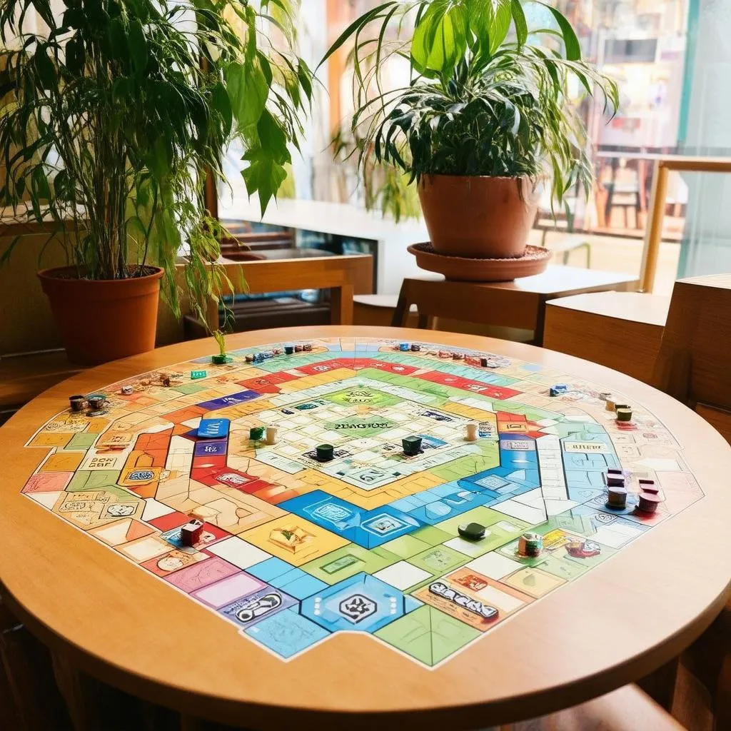 Board game cafe phong thủy