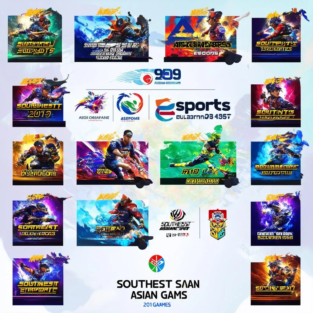 Các môn thi đấu Esports tại SEA Games 30