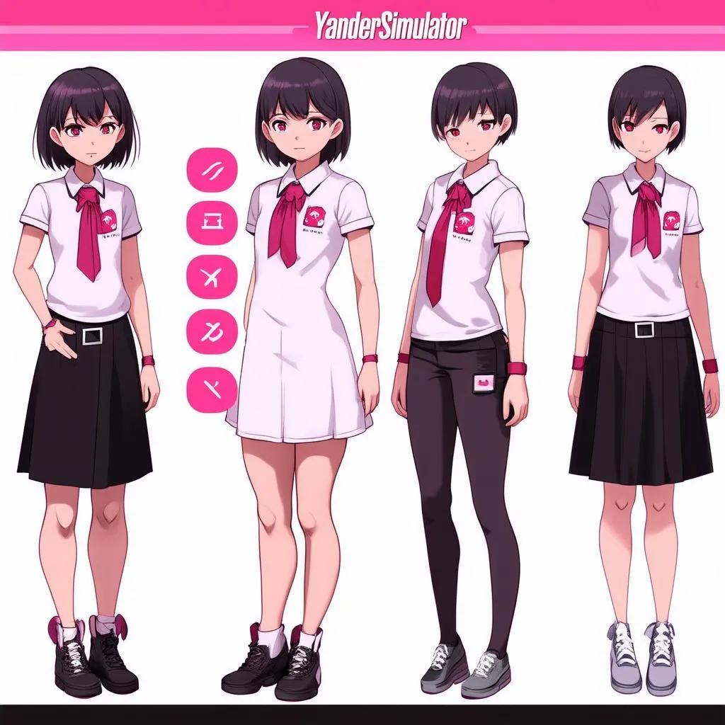 Các nhân vật trong Yandere Simulator