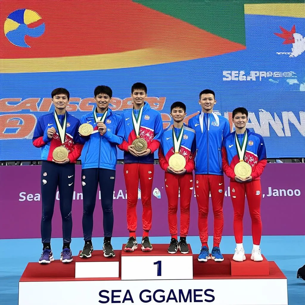 Vận động viên đoạt huy chương vàng SEA Games