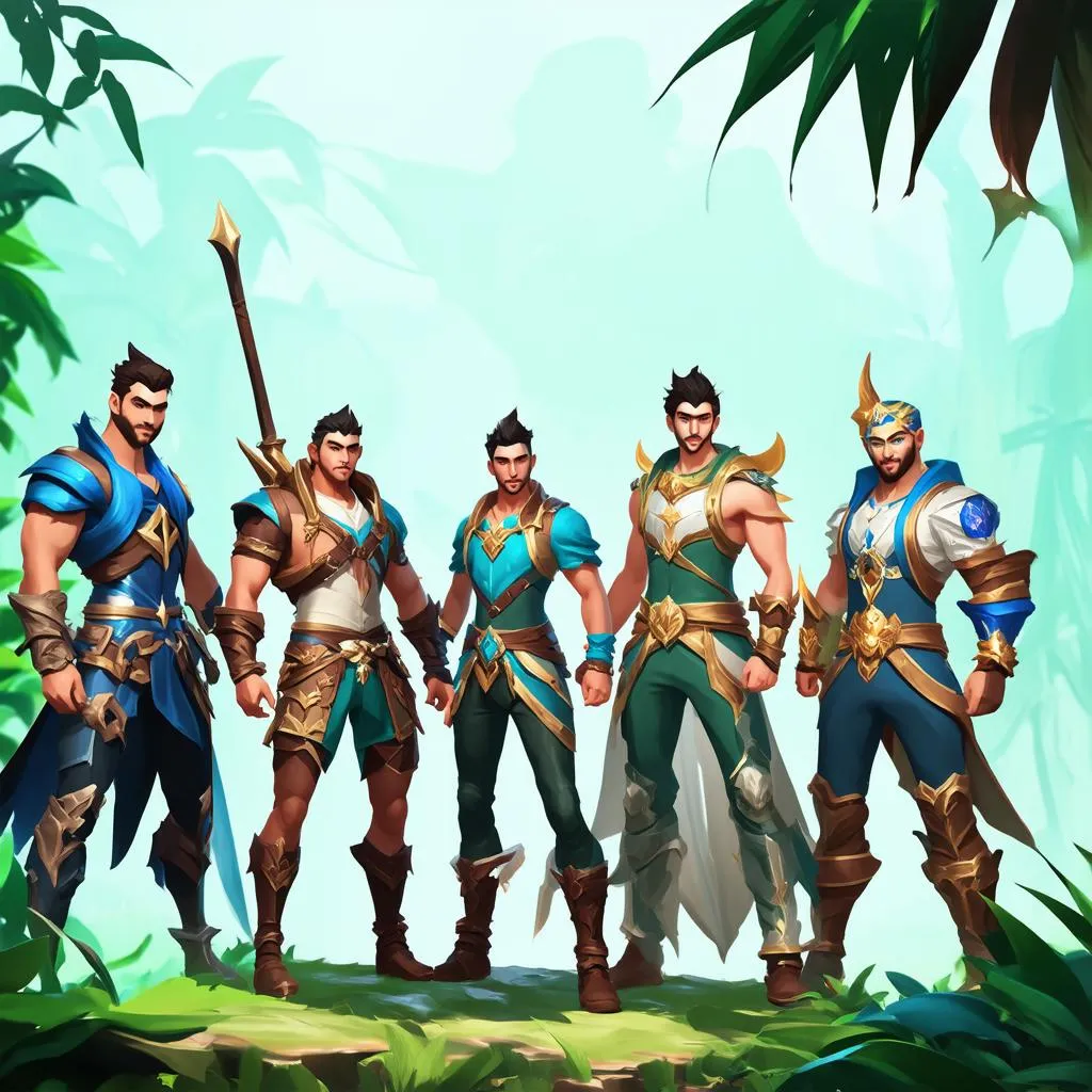 Các vị tướng đi rừng trong game Liên Quân Mobile