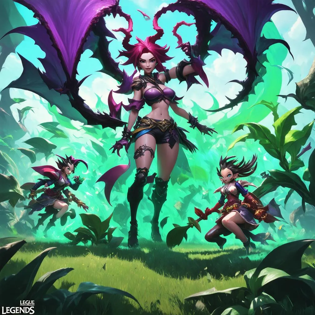 Cách Khắc Chế Zyra