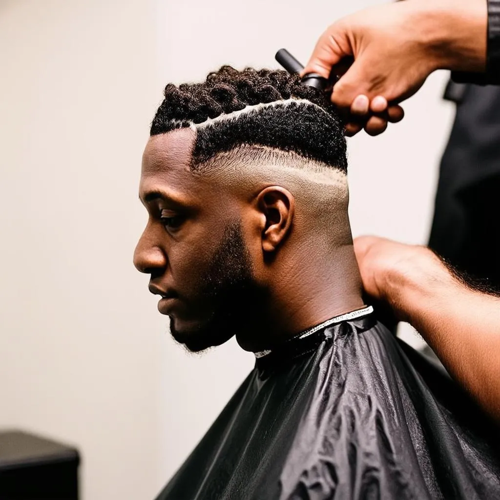 Cách tạo kiểu tóc Twist Fade