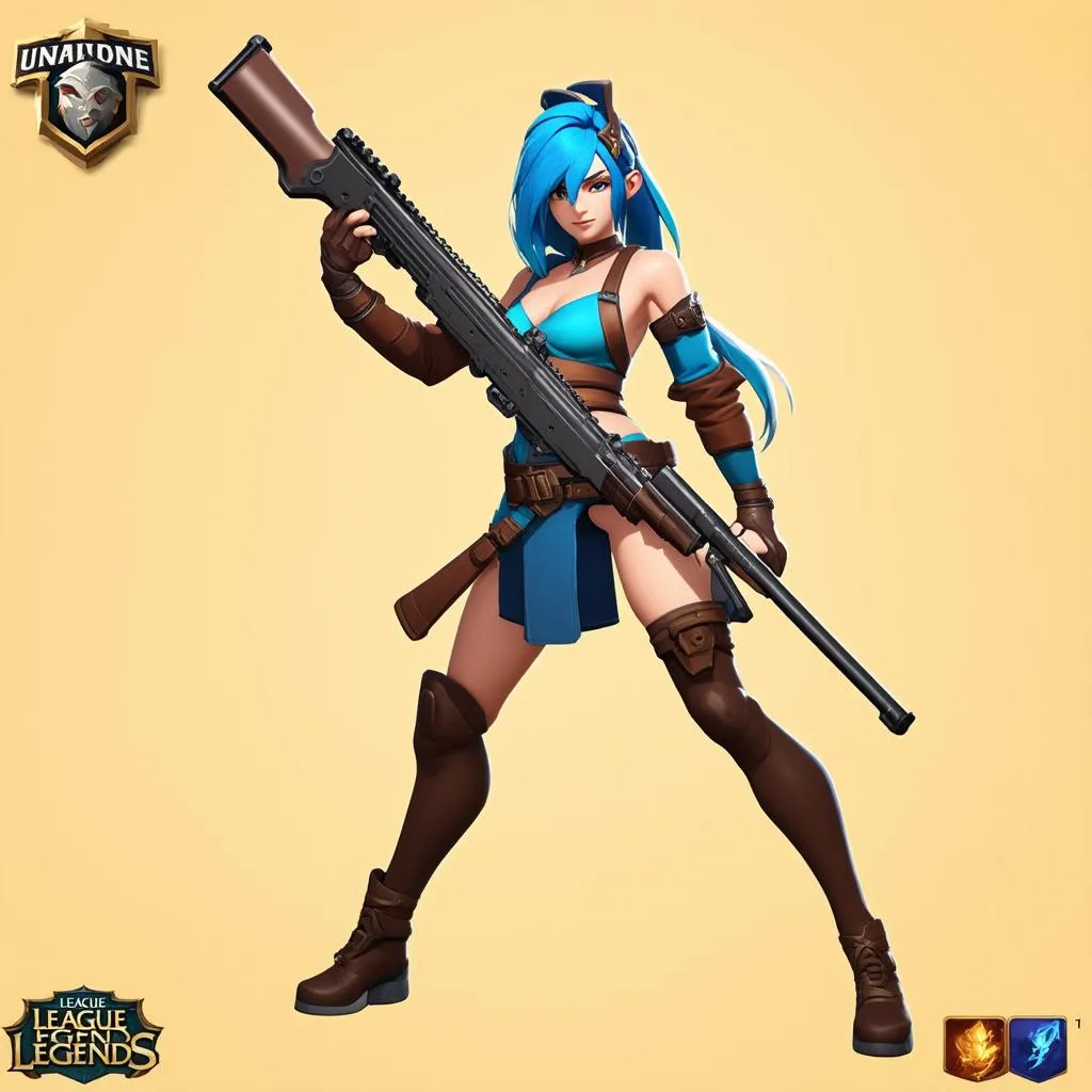 Caitlyn trong game Liên Minh Huyền Thoại