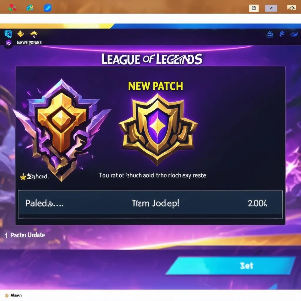 Cập nhật patch mới League of Legends