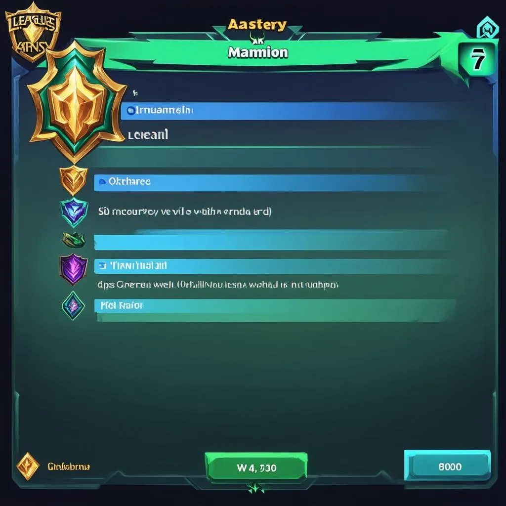 Champion Mastery level 7 với khung viền đẹp mắt