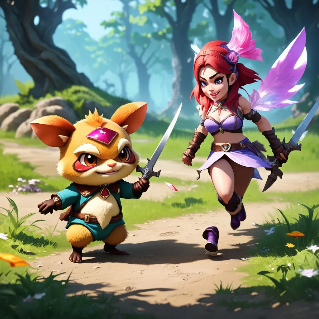 Teemo đặt nấm độc cản đường Irelia