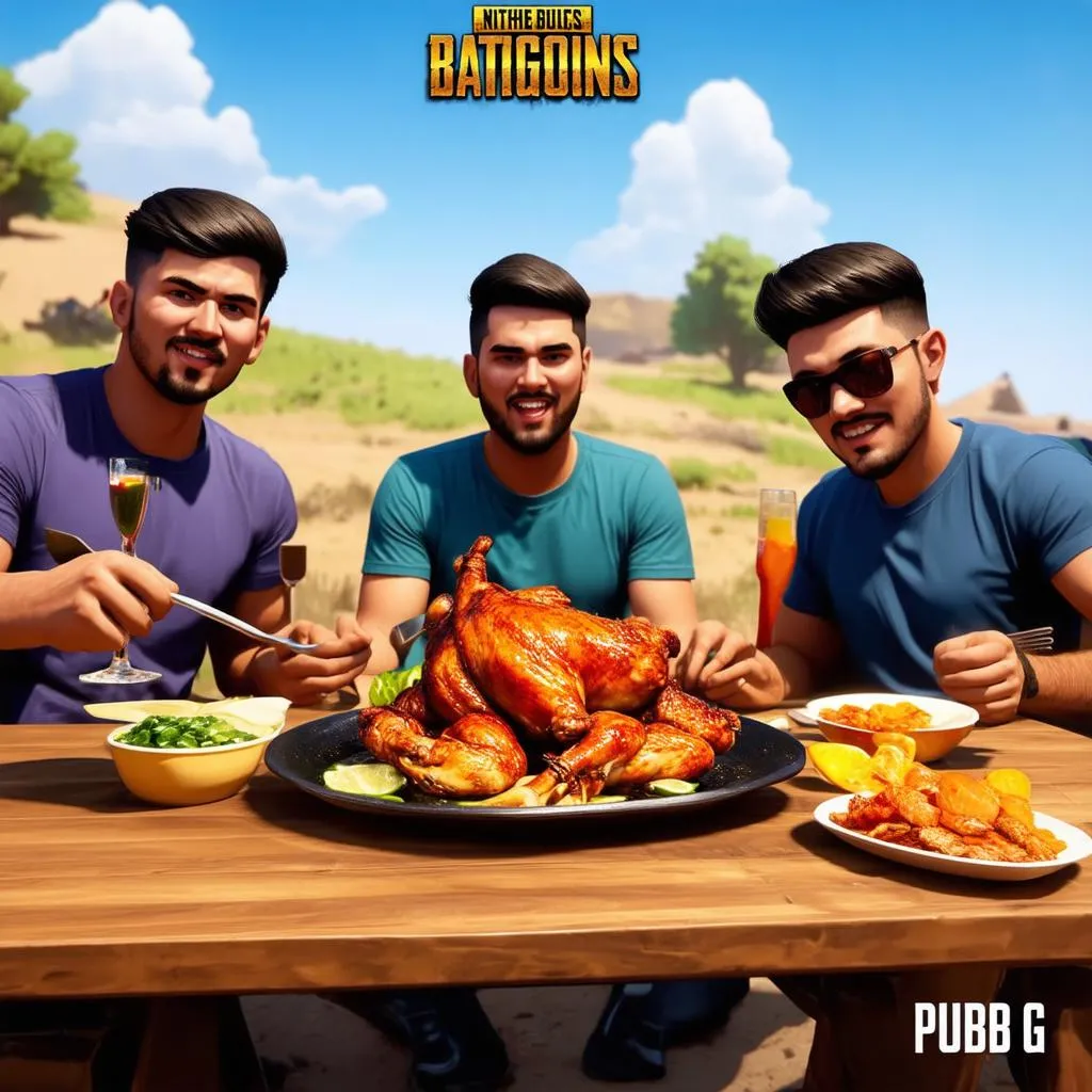 Ăn mừng chiến thắng PUBG