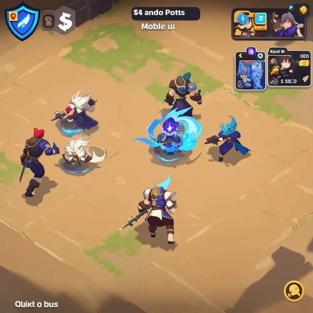 TFT Mobile gameplay