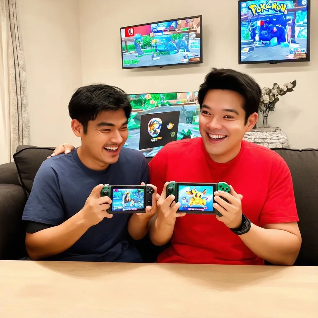 Chơi Game Pokemon Trên Nintendo Switch