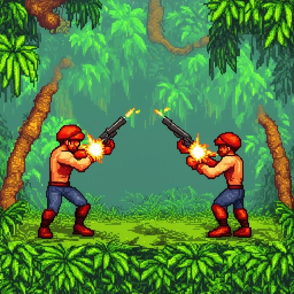 Game Play Contra 30 Mạng