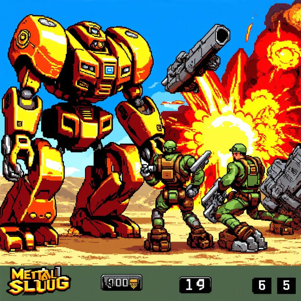 Metal Slug Gameplay