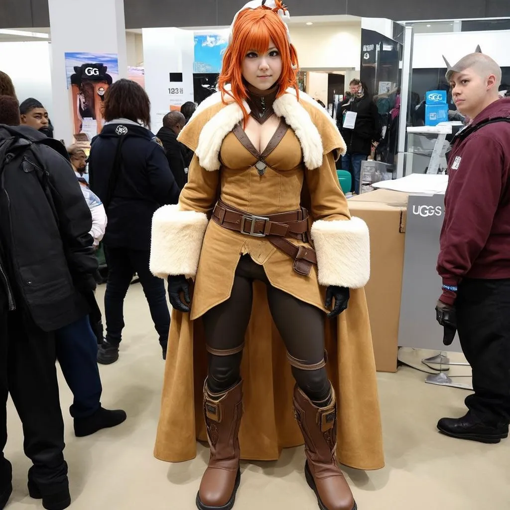 Coser trong trang phục Pyke UGG