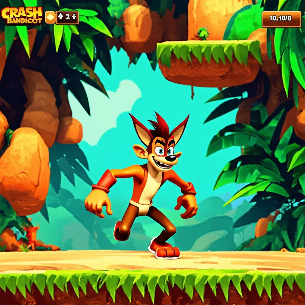 Crash Bandicoot Gameplay