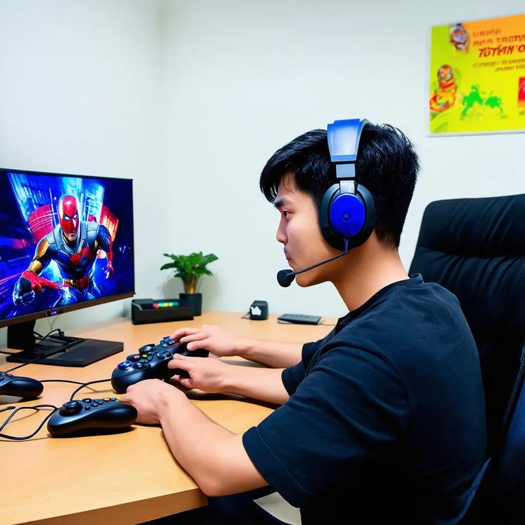 CulyTV đang chơi game Siêu Nhân Gao