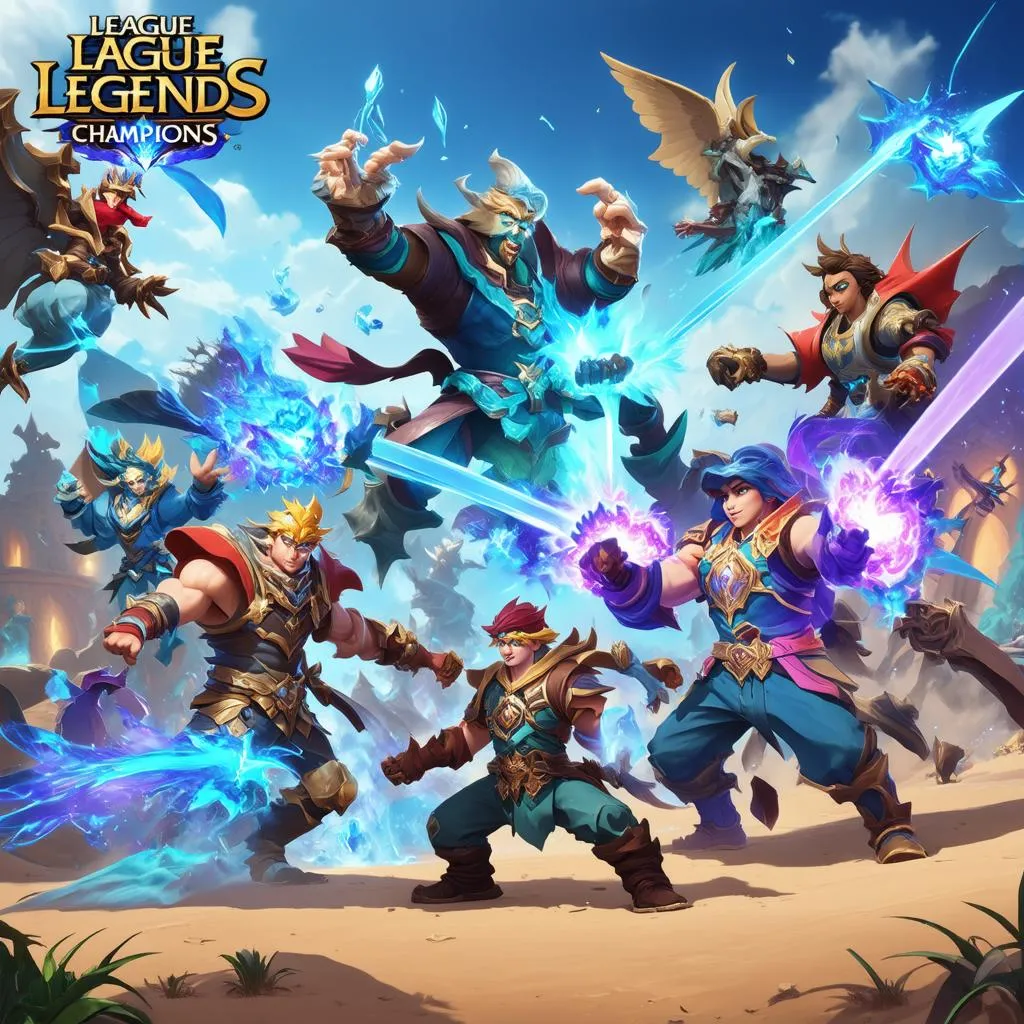 League of Legends Champions Battle