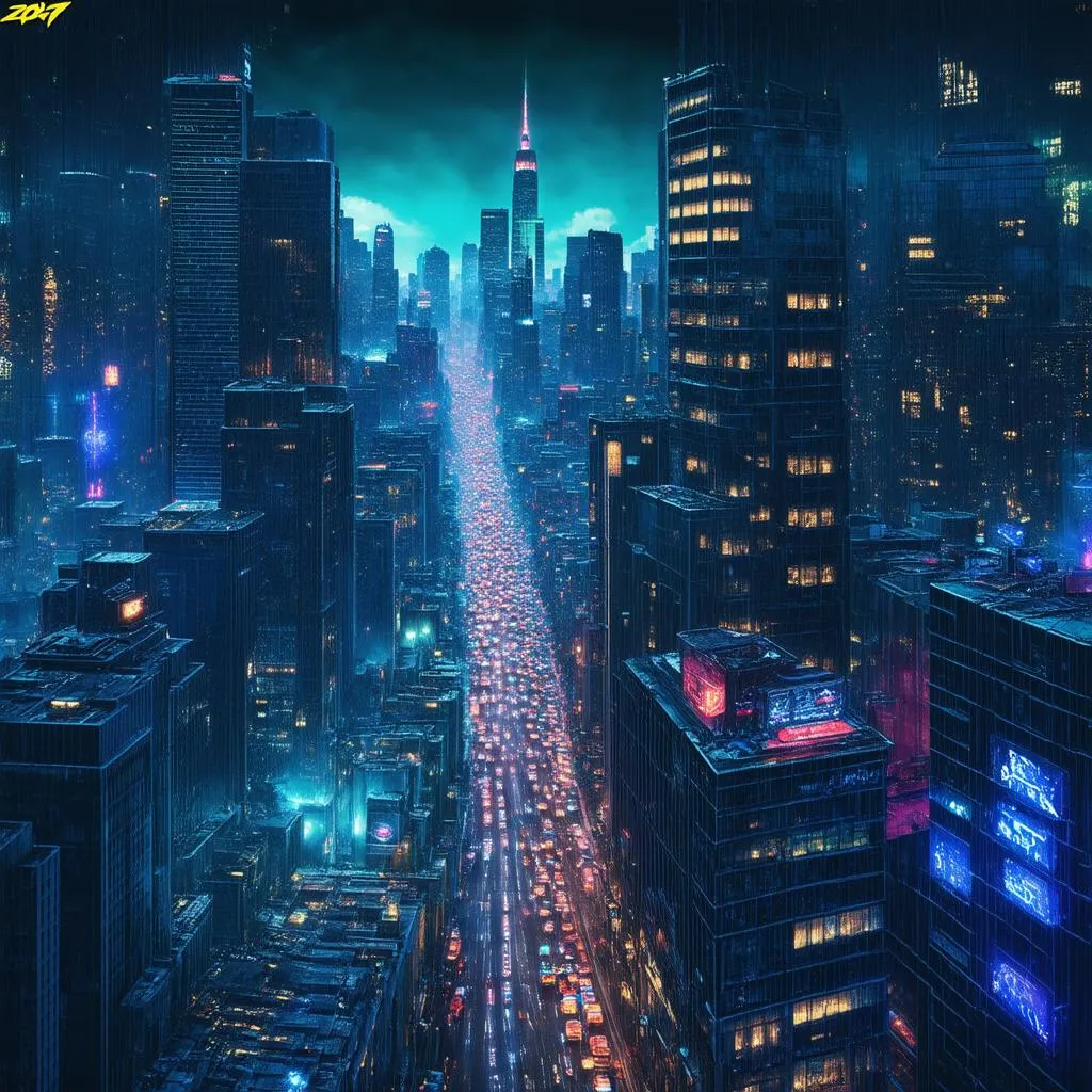 Cyberpunk 2077 Night City