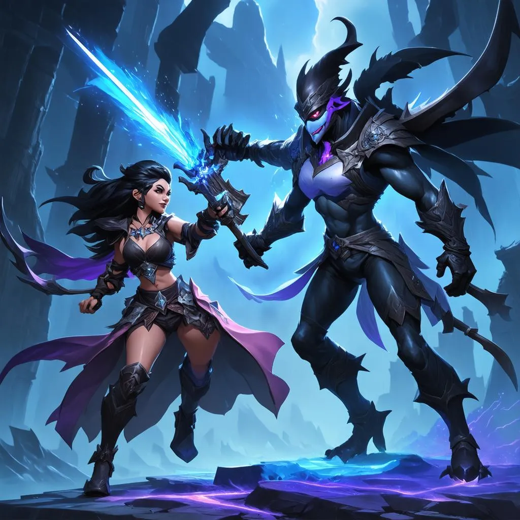 Darius bị Vayne thả diều