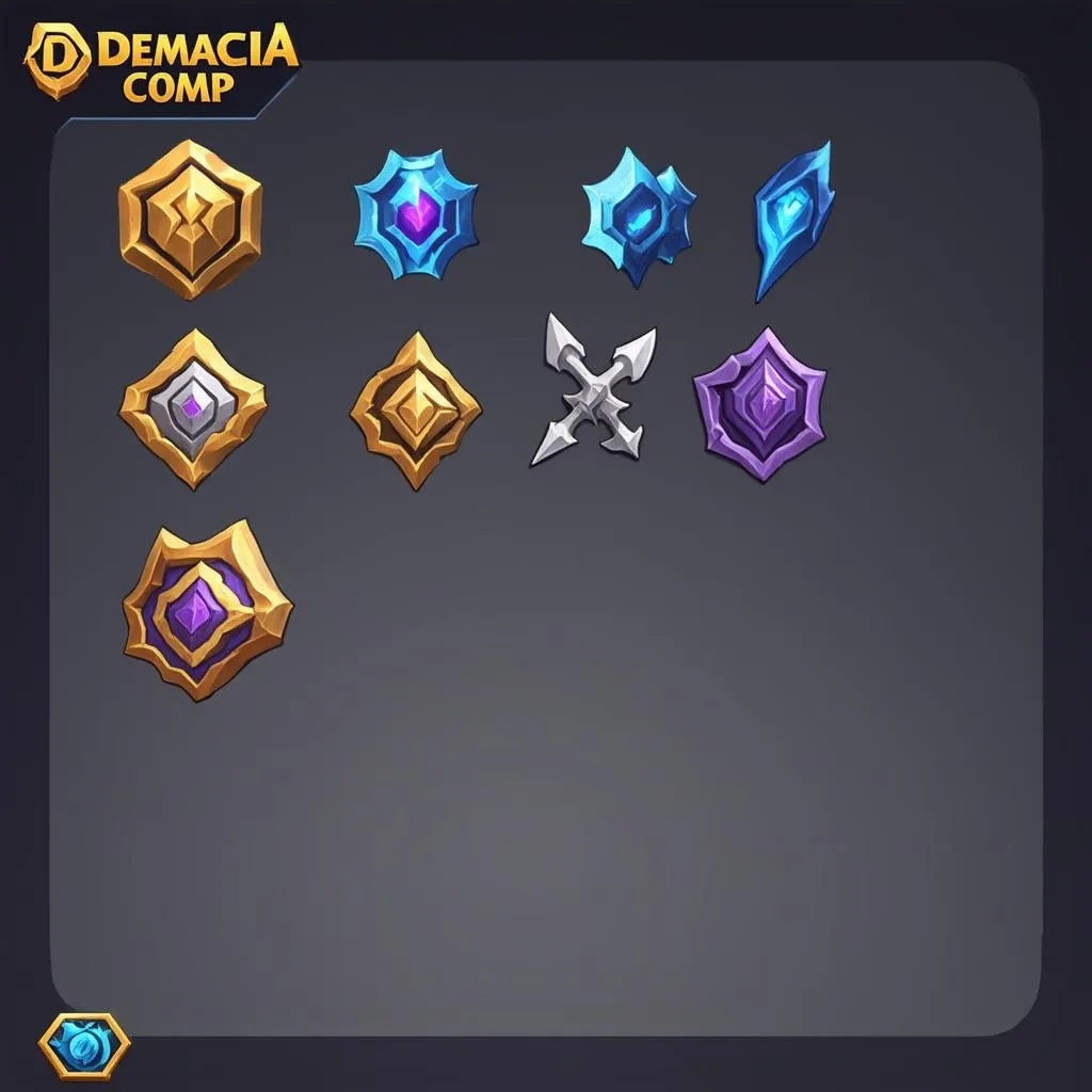 Demacia Comp TFT Items