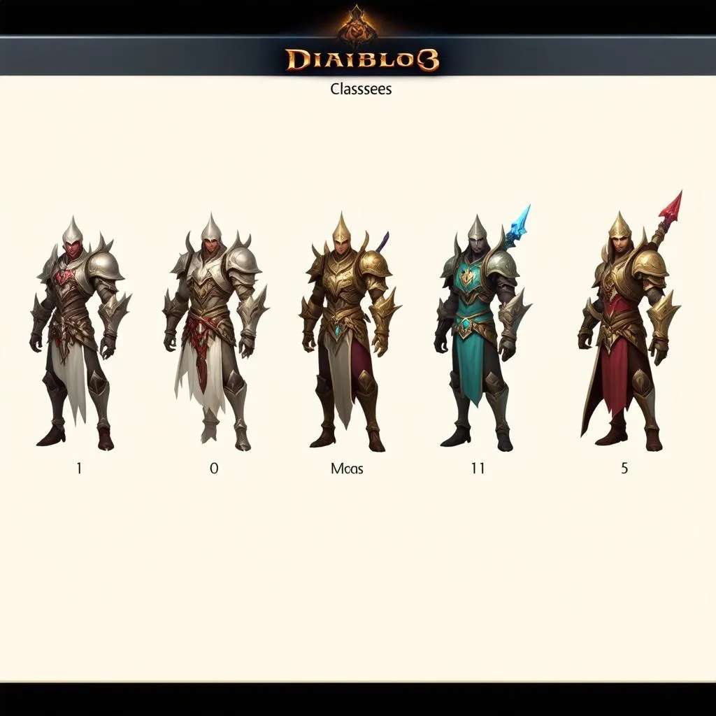 Diablo 3 Classes