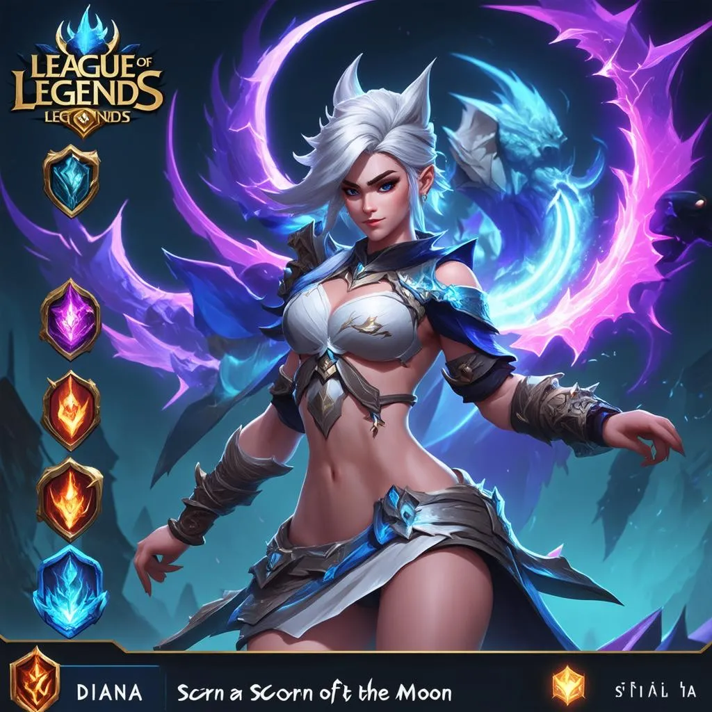 Diana Build Trang Bị