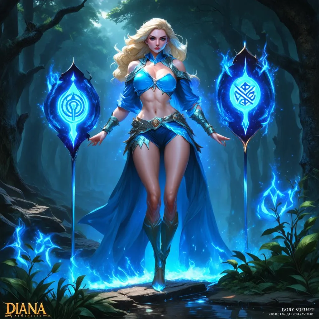 Diana Mid Runes