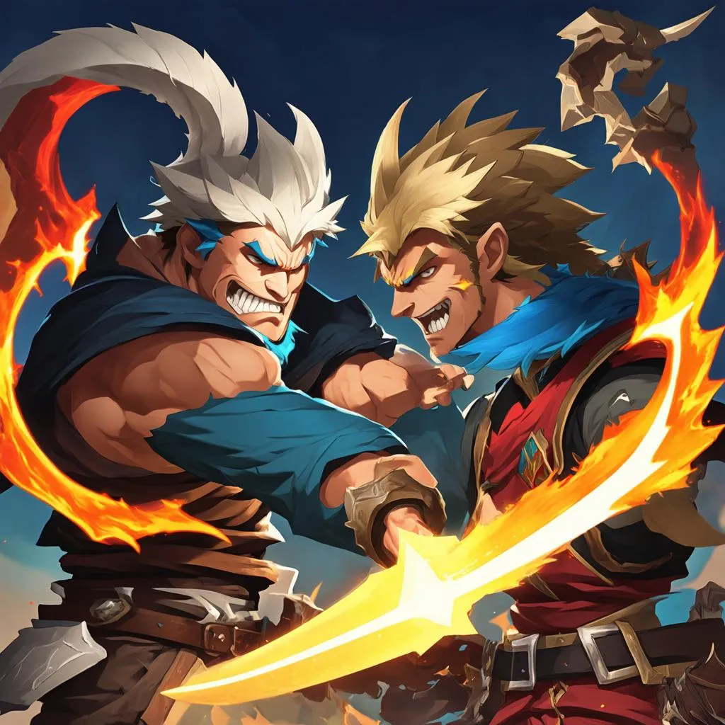 Shen vs Garen: Khi Lá Chắn Kiên Cường Đối Đầu Thanh Kiếm Demacia