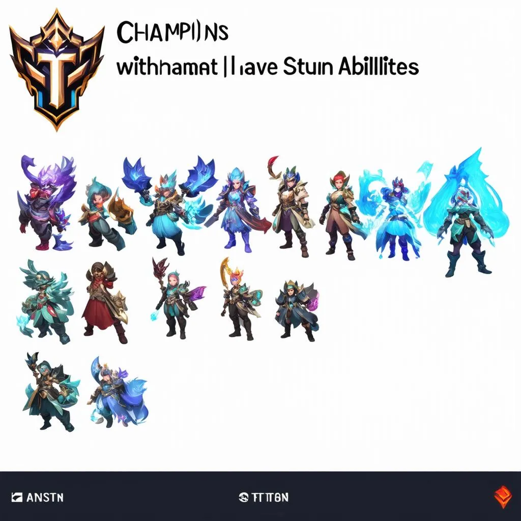 Đội hình TFT Stun Champions