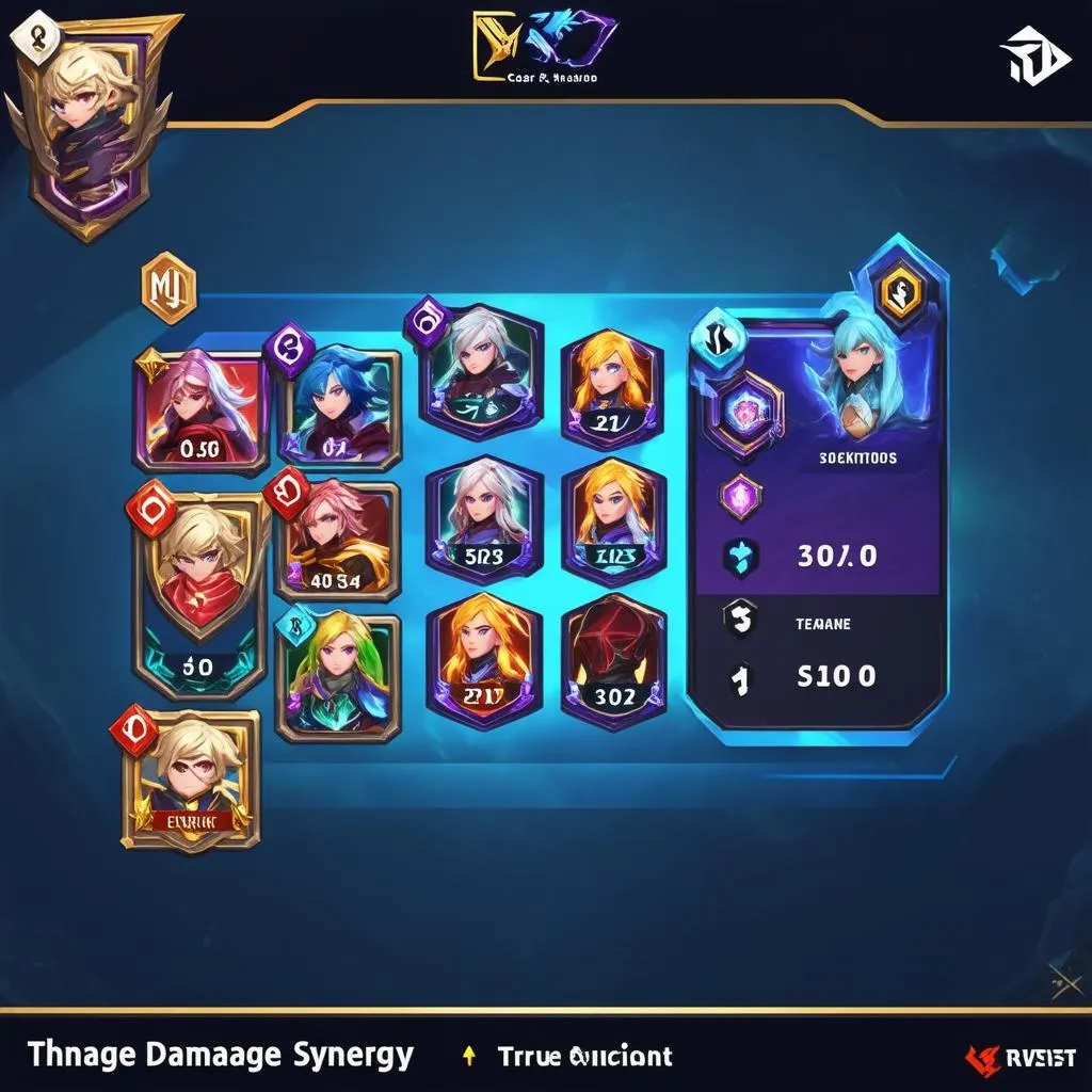 Đội hình True Damage TFT