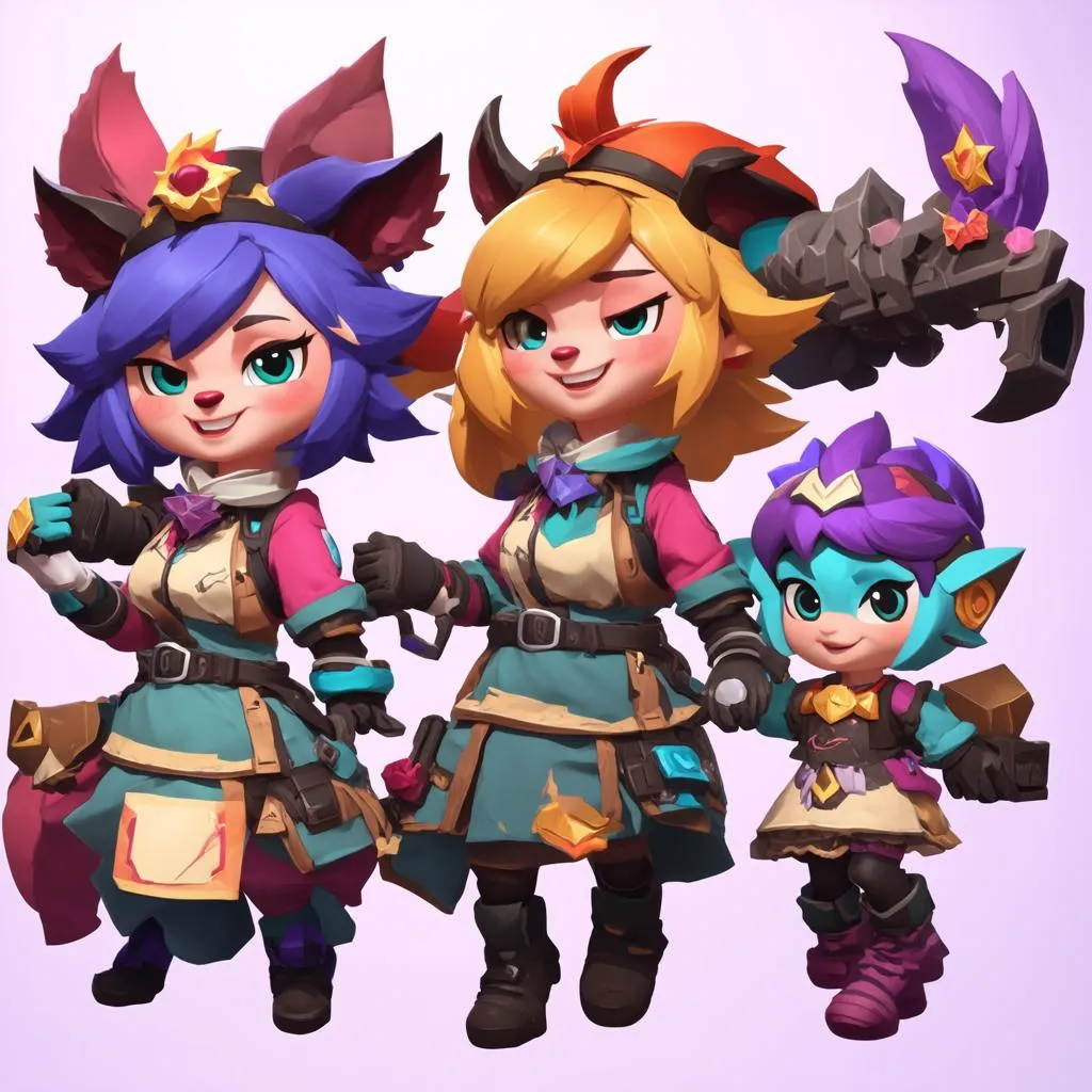 Đội hình Yordle đầu game