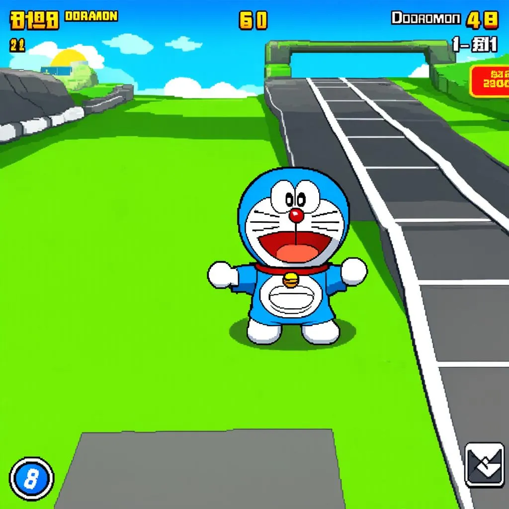 Game đua xe Doraemon