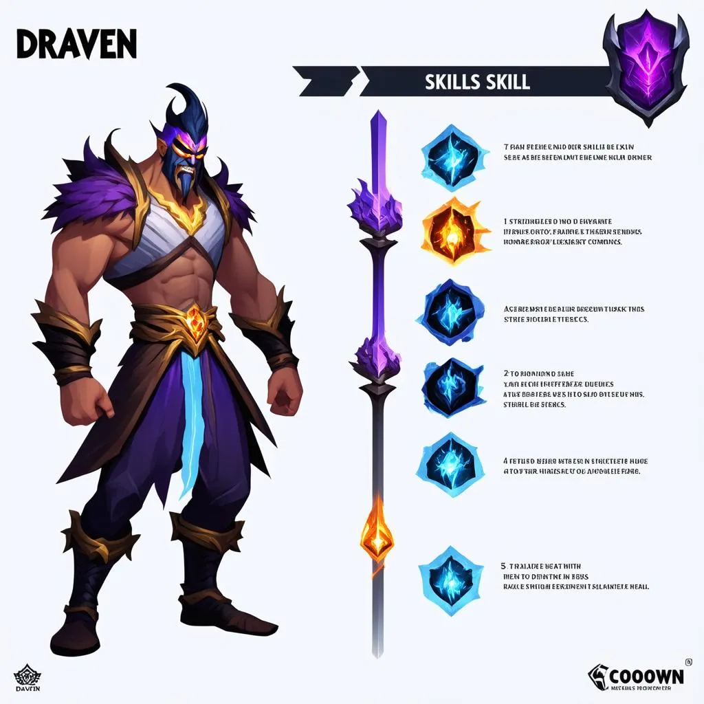 Kỹ năng của Draven