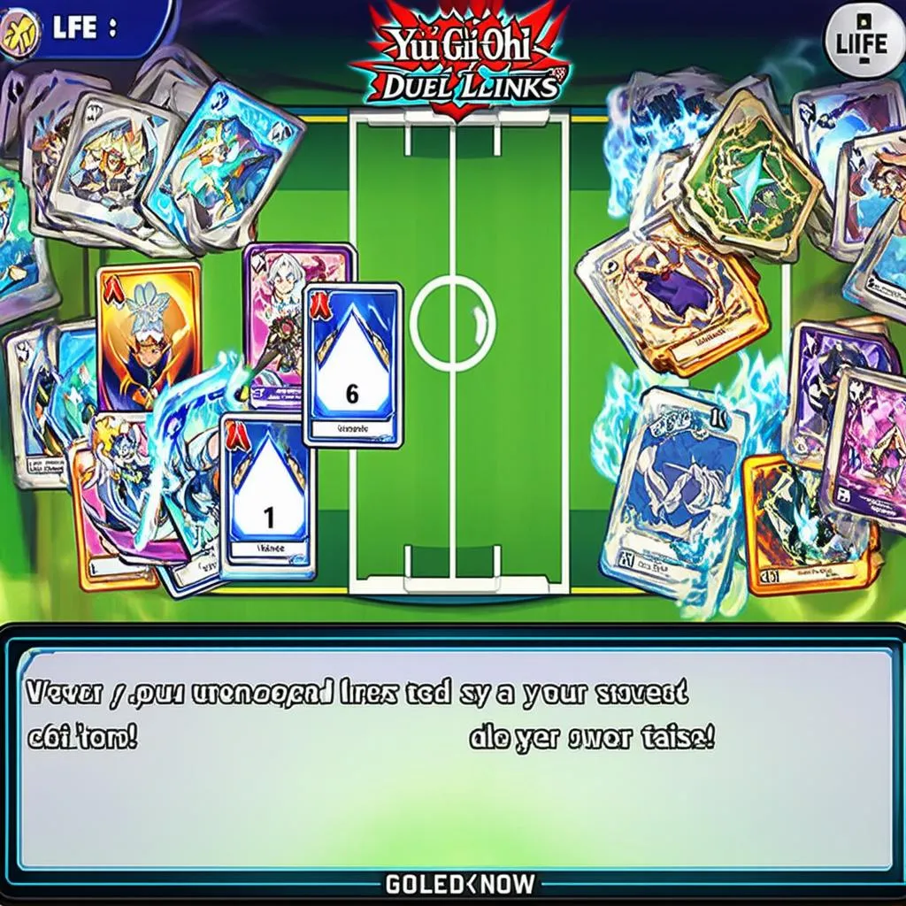 Yu-Gi-Oh Duel Links gameplay