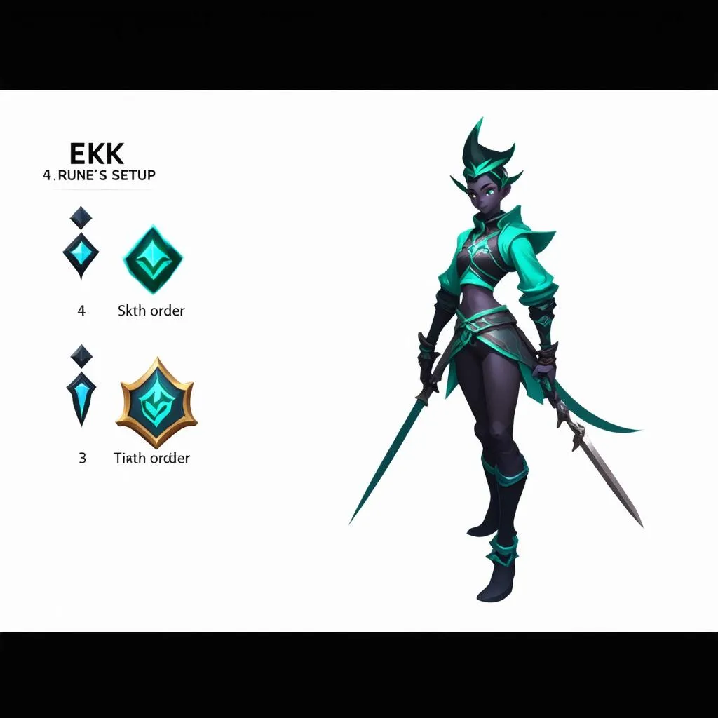 Hướng dẫn runes cho Ekko