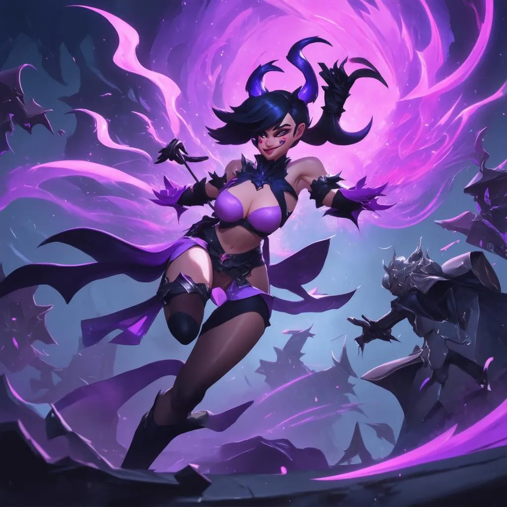 Evelynn ám sát xạ thủ