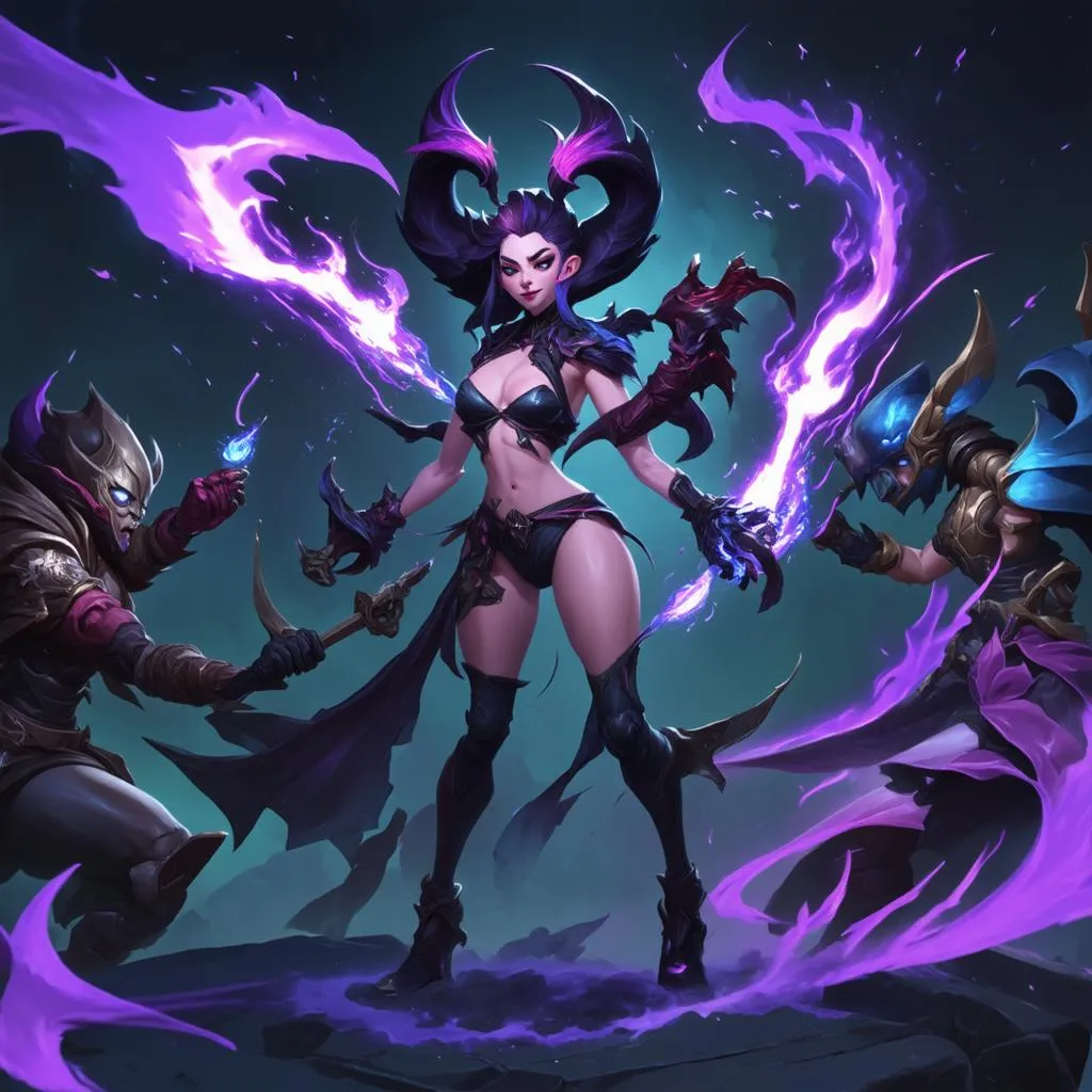 Evelynn giao tranh