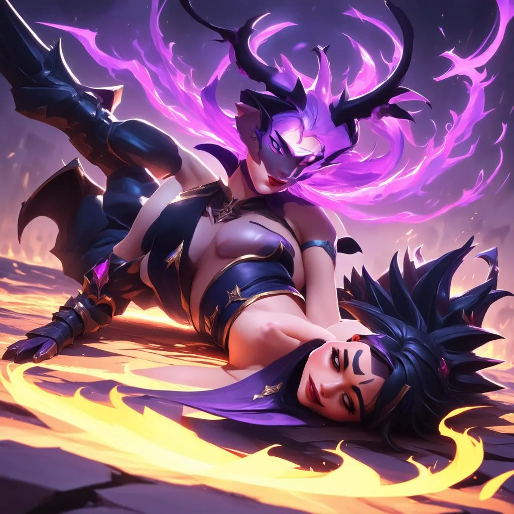 evelynn bị hạ gục trong liên minh huyền thoại