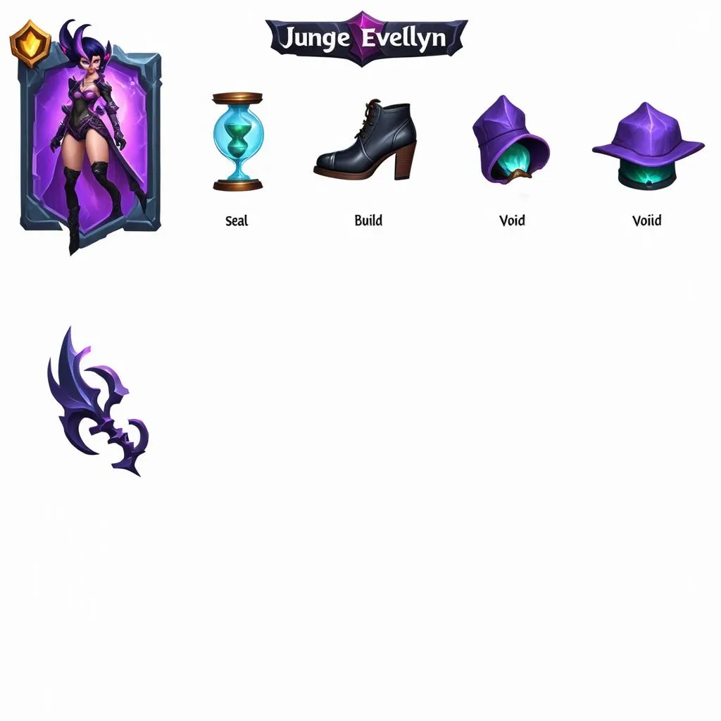 Jungle Evelynn Items