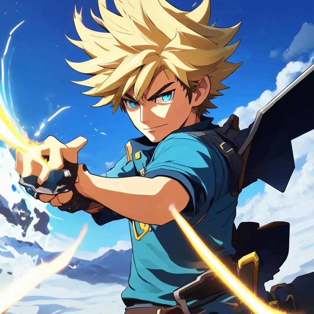 Ezreal bắn súng thần công