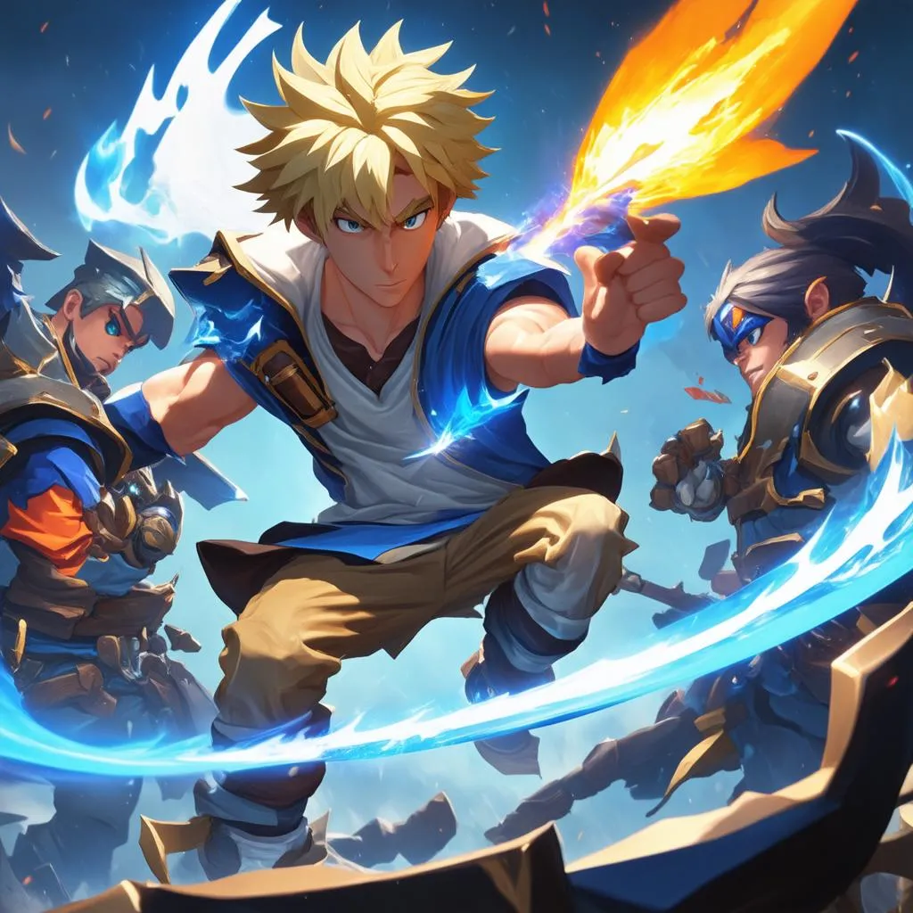 Ezreal Biến Hóa Giao Tranh