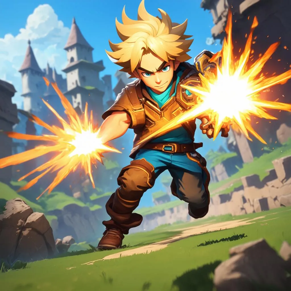 Ezreal Khai Hoả Đường Giữa