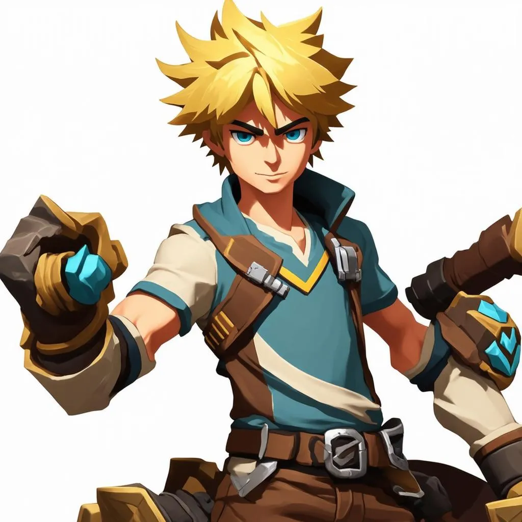 Ezreal trong game Liên Minh Huyền Thoại