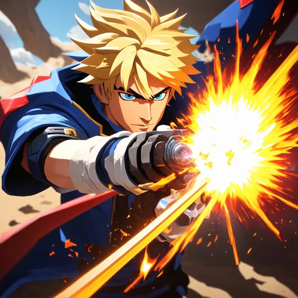 Ezreal với Đại Bác Liên Thanh