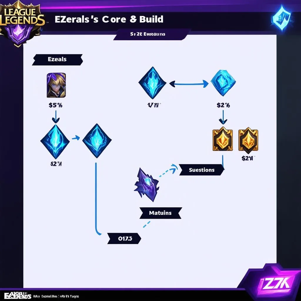 Ezreal Ứng Biến Build Đồ